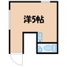 ハイツ橘（熊谷市万吉） 1Rの間取り