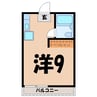 カレッジハウス　タチバナ（熊谷市万吉） 1Rの間取り