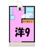 カレッジハウス　タチバナ（熊谷市万吉） 1Rの間取り
