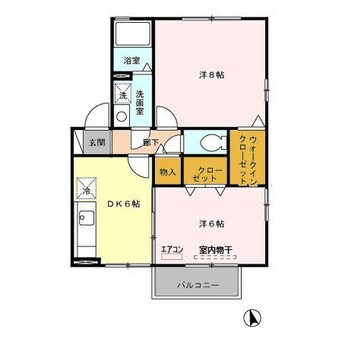 間取図 グランメール桜町B12183