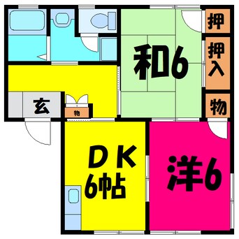 間取図 ディアス倉上