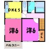 ライフステージ 2DKの間取り