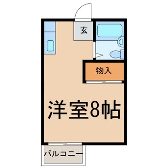 間取図 みどりコーポ（熊谷市村岡）