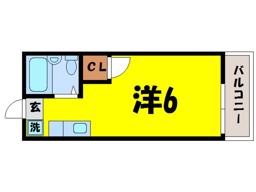 間取図 テラス江南