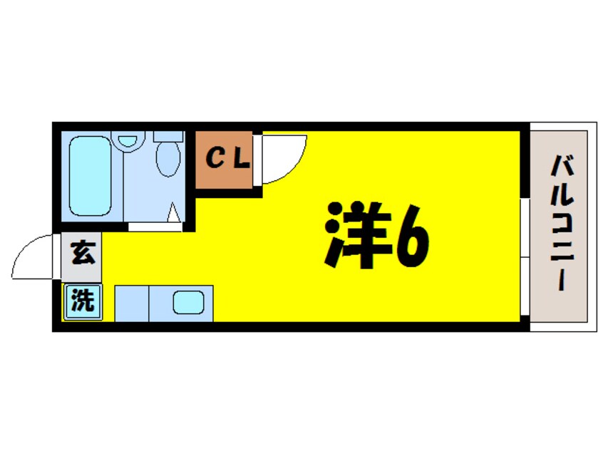 間取図 テラス江南