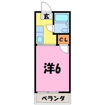 間取図 テラス江南