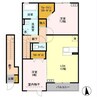 サニーコート（行田市藤原町） 2LDKの間取り