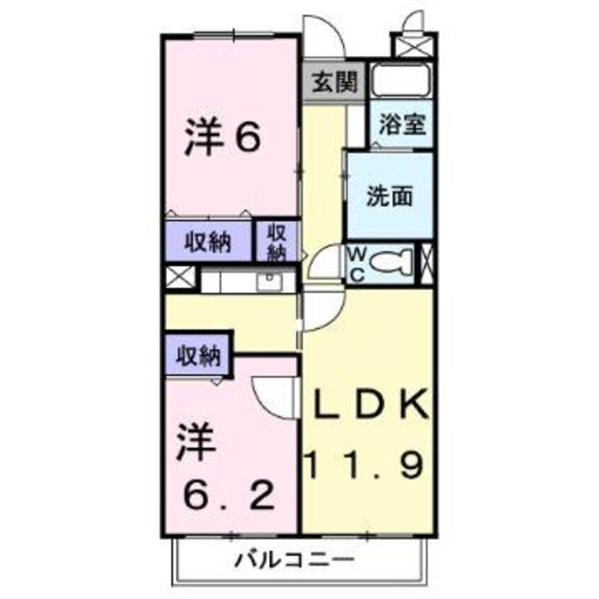 間取図 ムーン・ヒル