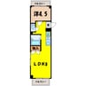 熊谷朝日第二ハイツ（熊谷市鎌倉町） 1LDKの間取り