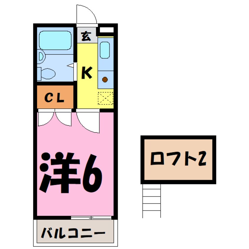 間取図 グレースハイツ行田（熊谷市久下）