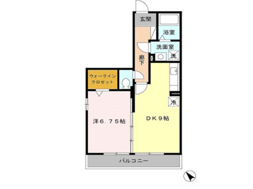 間取図 ルクソール（深谷市上柴町西）