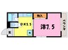小林コーポ（熊谷市村岡） 1DKの間取り