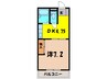 小林コーポ（熊谷市村岡） 1DKの間取り