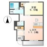 エスコート・けやき（深谷市栄町）37-0075 1LDKの間取り