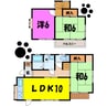 寄居町桜沢貸家（大里郡寄居町大字桜沢） 3LDKの間取り
