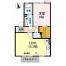 ウィルモア桜町13638 1LDKの間取り