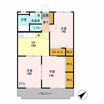 間取図 ファインステージ鴻巣　26022