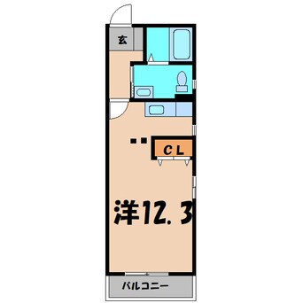 間取図 ガーデンコート(熊谷市中西)