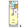 サンライズ上之（熊谷市上之） 1LDKの間取り