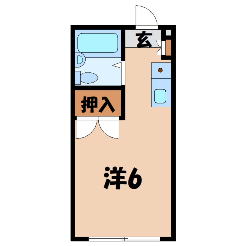 間取図 ハイツTBS