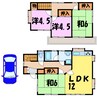 熊谷市押切貸家（2546-38） 4LDKの間取り