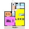 グレースコート（熊谷市箱田） 1LDKの間取り