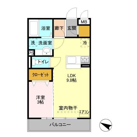間取り図 ロハス末広（熊谷市末広）