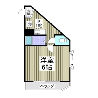 間取図 シャルマンフジ熊谷壱番館（熊谷市見晴町）