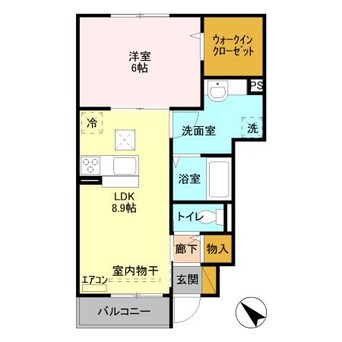 間取図 ペイサージュ宮前