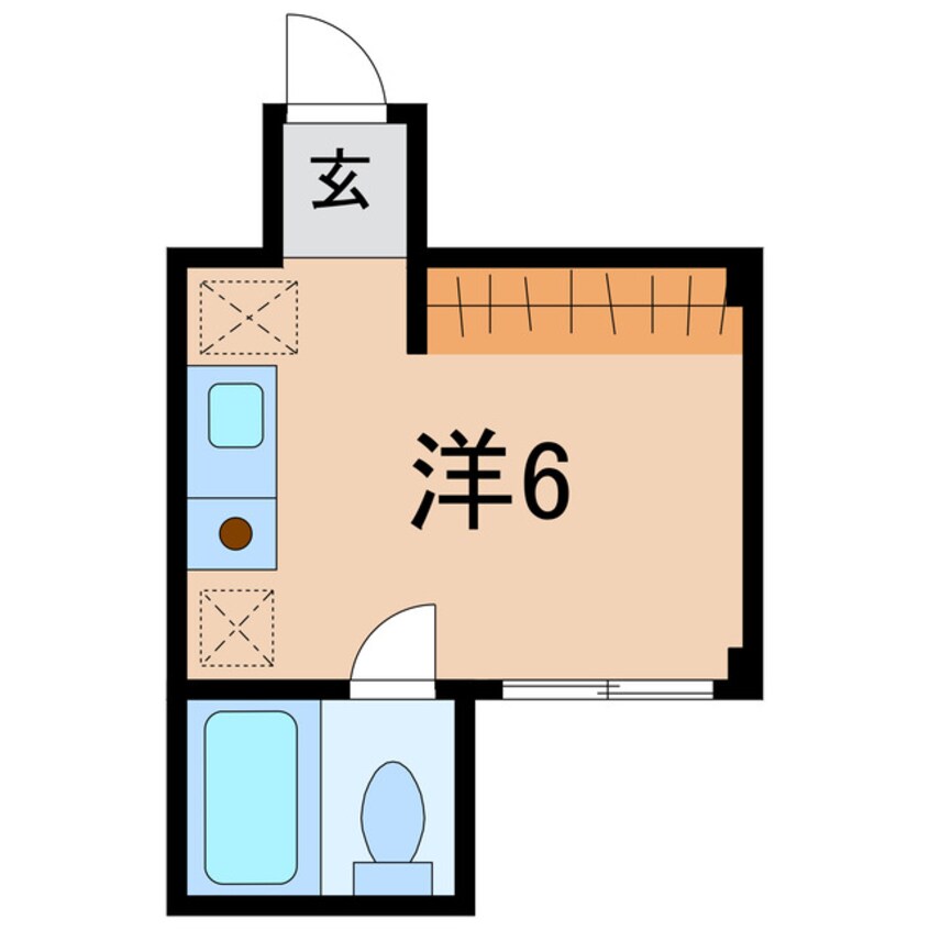 間取図 和泉ハイツ（熊谷市桜木町）