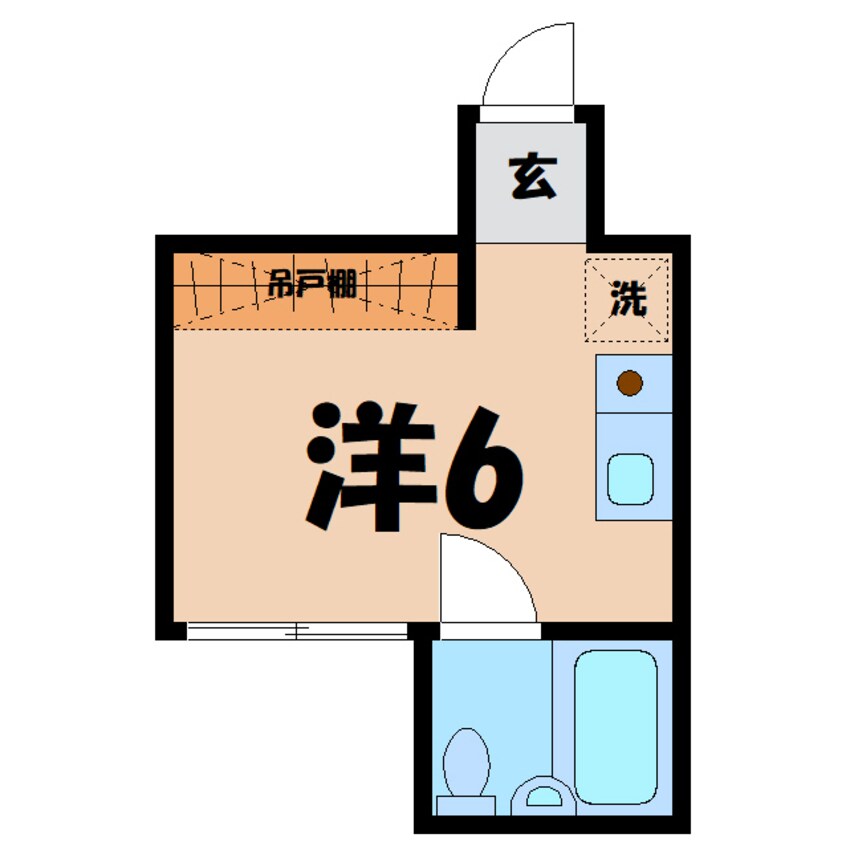 間取図 和泉ハイツ（熊谷市桜木町）