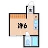 和泉ハイツ（熊谷市桜木町） 1Rの間取り