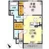 ラ・ピーノ　3・4（熊谷市石原） 1LDKの間取り