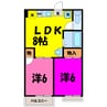 パークハイツ101（熊谷市赤城町） 2LDKの間取り