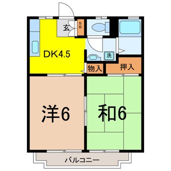 間取図 サンライフ上野台（深谷市上野台）