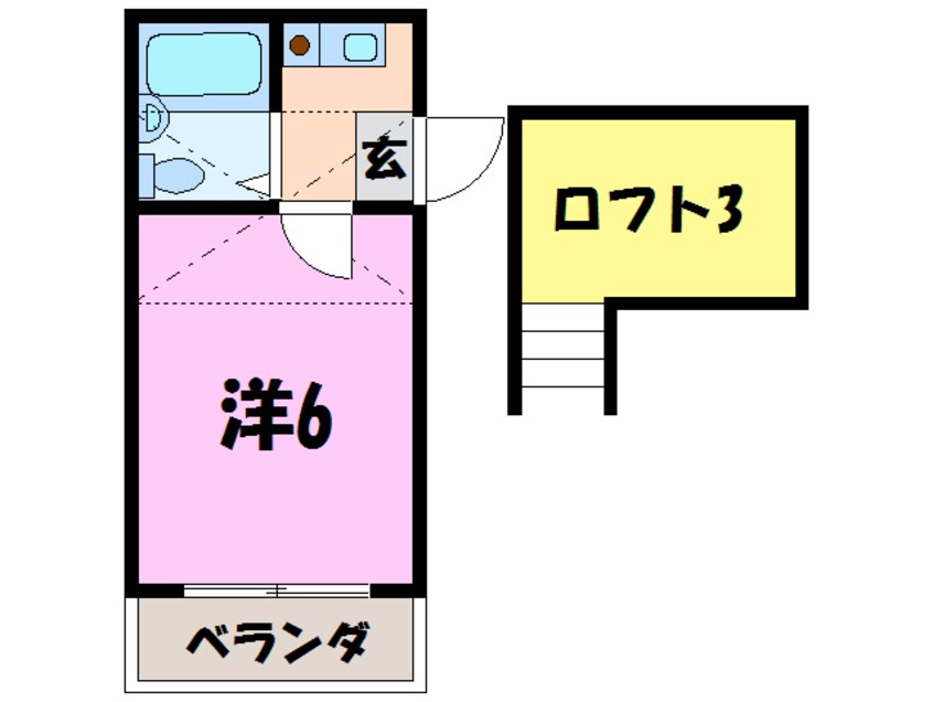 間取図 シティパレス深谷1（深谷市栄町）