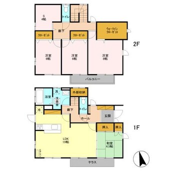 間取図 万平町一戸建て（熊谷市万平町）