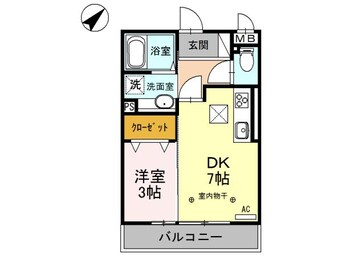 間取図 ジョーヌエトワール（熊谷市弥生）700068220-001