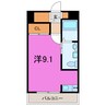 GLYCINE ～グリシーヌ～（熊谷市桜木町） 1Rの間取り