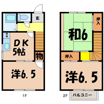 間取図 ことぶきハイツ（熊谷市久下）