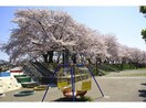 万平公園(公園)まで821m ドリームハイツ（佐谷田）