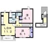 サニーホームズ（熊谷市広瀬）1-017021401 2LDKの間取り