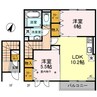 コート・シャルマンＫ（熊谷市広瀬） 2LDKの間取り