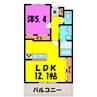 APL Ⅰ（アルムプレミアムリビング Ⅰ） 1LDKの間取り
