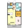 アリーラオム（深谷市本住町）700053876-001 1LDKの間取り