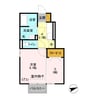 グランメール（深谷市国済寺） 2Kの間取り
