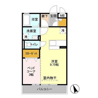 間取図 メゾン グリーンヒル（深谷市緑ケ丘）700010999