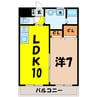 ALVA 1（アルヴァワン） 1LDKの間取り