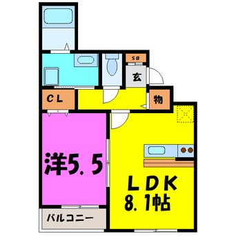 間取図 APL Ⅱ（アルムプレミアムリビング Ⅱ）