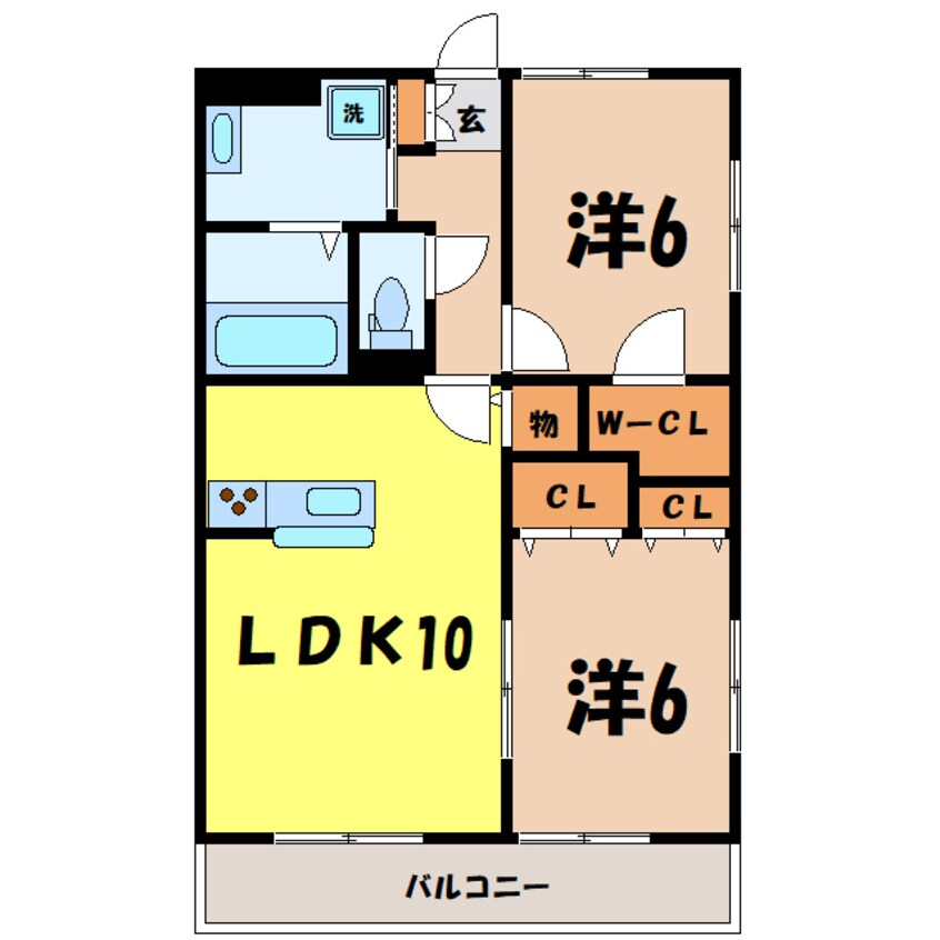 間取図 アヴァンツアーレ（熊谷市別府）